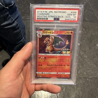 2019 Japanese Pokemon Charizard SM Promo #366 Mewtwo Strikes Back Evo PSA 10 Gem Mint