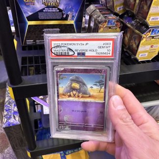 2023 Japanese Pokemon Sv2a 151 Abra #063 Master Ball Reverse Holo PSA 10 Gem Mint