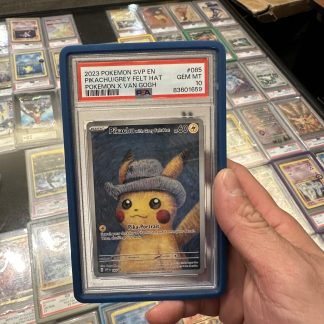 2023 Pokemon X Van Gogh Pikachu With Grey Felt Hat Svp #085 Promo PSA 10 Gem Mint