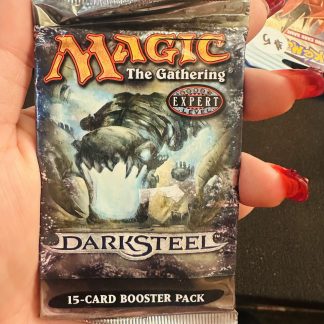 2004 MTG Magic The Gathering Darksteel Sealed Booster Pack