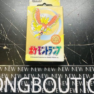 1999 Japanese Pokemon Ho Oh Poker Playing Deck Cards Gold
