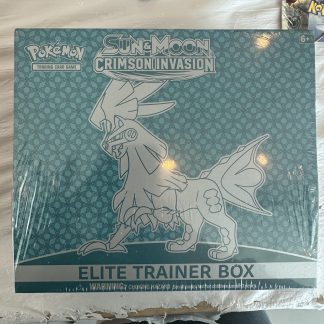 2017 Pokemon Sun & Moon Crimson Invasion Elite Trainer Box Sealed