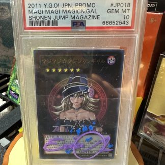 2011 Japanese Yu-Gi-Oh Promo Magi Magi Magicn Gal #JP018 Shonen Jump Magazine PSA 10 Gem Mint