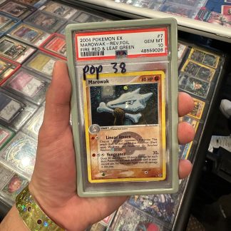 2004 Pokemon EX Fire Red & Leaf Green #7 Marowak Reverse Holo PSA 10 Gem Mint