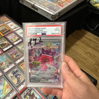 2021 Pokemon SWSH Fusion Strike Secret #271 FA Gengar Vmax PSA 2 Good