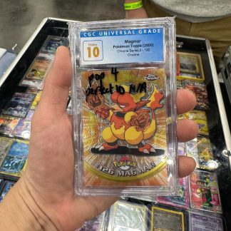 2000 Pokemon Topps Chrome Series 2 Chrome Magmar #126 CGC 10 Pristine
