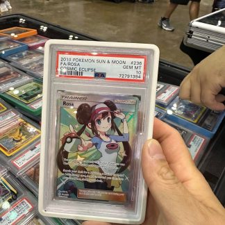 2019 Pokemon Sun & Moon Cosmic Eclipse #236 Rosa Full Art PSA 10 Gem Mint