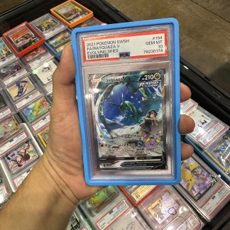 2021 Pokemon SWSH Evolving Skies #194 FA Rayquaza V PSA 10 Gem Mint