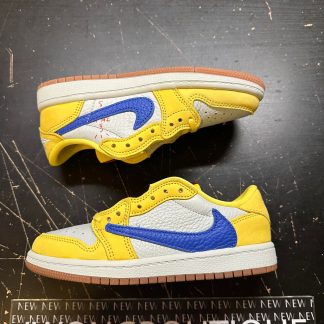 2024 Jordan I Retro Low OG SP Travis Scott Canary Preschool