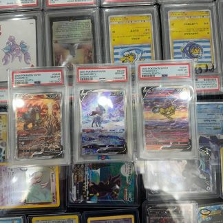 2023 Pokemon SWSH Crown Zenith FA Entei V, Suicune V, Raikou V PSA 10 Gem Mint
