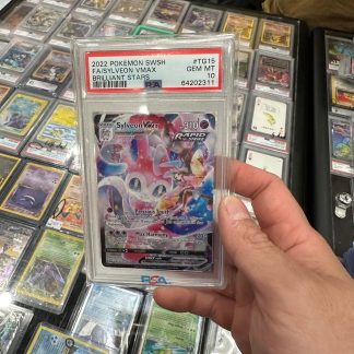 2022 Pokemon SWSH Brilliant Stars FA Sylveon Vmax #TG15 PSA 10 Gem Mint