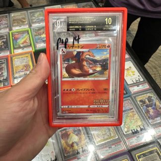 2020 Pokemon Center Booster Pack Purchase #143/S-P Charizard P Beckett 10 Pristine Black Label