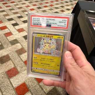 2017 Pokemon Japanese SM Promo Easter's Pikachu #055 Pikachu's Easter PSA 10 Gem Mint