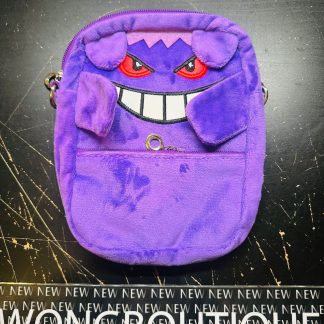 2023 Pokemon Gengar Crossbody Shoulder Bag Purple