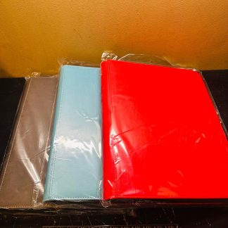 2024 Top Loader Binder Leather
