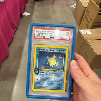 2001 Pokemon 1st Edition Neo Revela #66 Shining Magikarp Holo PSA 2 Good