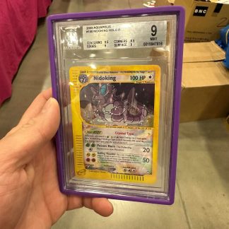 2003 Pokemon Aquapolis #150 Nidoking Holo R Beckett 9 Mint