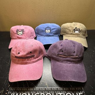 2024 Snorlax, Slowpoke, Ditto Psyduck Baseball Cap Hat