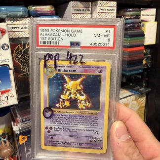 1999 Pokemon Game Alakazam Holo 1st Edition #1