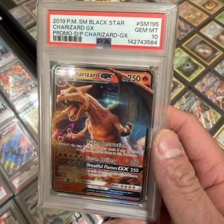 2019 Pokémon Sun & Moon Black Star Charizard GX Promo #SM195 PSA 10 Gem Mint