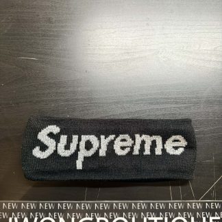 2017 Sup New Era Reflective Logo Headband Black
