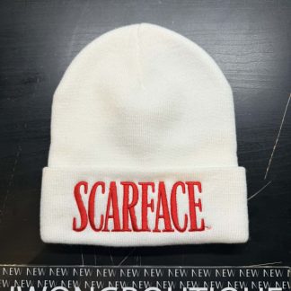2017 Sup Scarface Beanie White