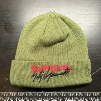 2020 Sup X Yohji Yamamoto Beanie Olive Green