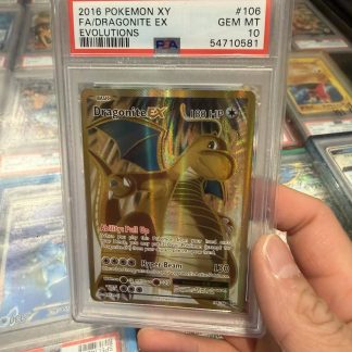 2016 Pokemon XY Dragonite EX Evolutions #106 PSA 10