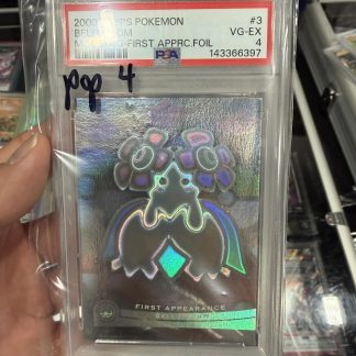 2000 Topps Pokémon 3 Bellossom Movie First Appearance Foil #3 PSA 4 VG-EX