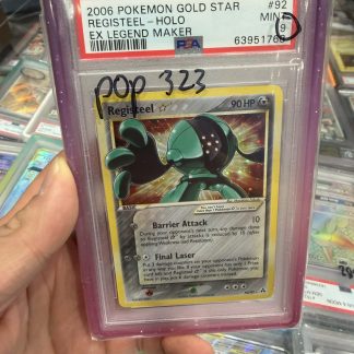 2006 Pokémon Gold Star Registeel Holo EX Legend Maker #92 PSA 9 Mint