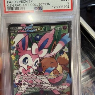 2016 Pokemon Sylveon EX Full Art Radiant Collection #RC32 PSA 9 Mint