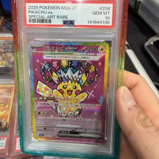 2025 Pokémon Japanese M2a Pikachu EX Special Art Rare #234 PSA 10 Gem Mint